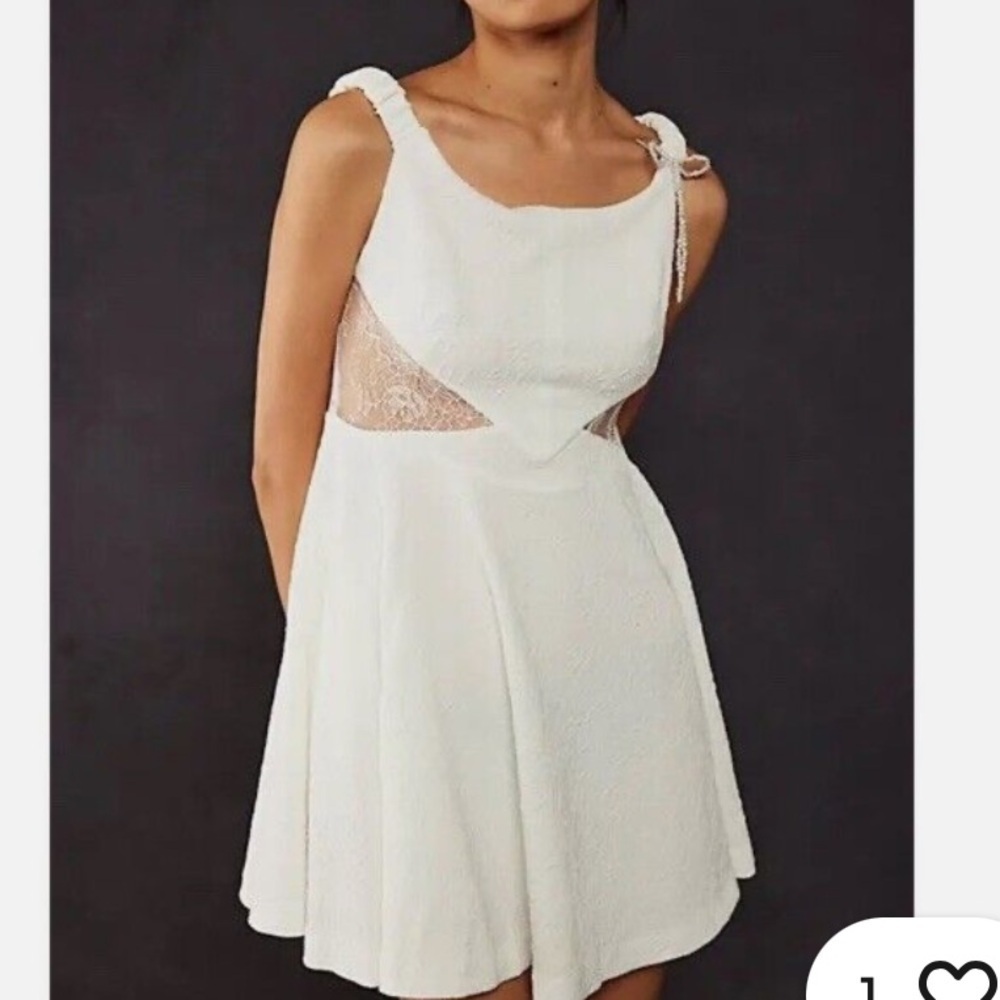 Free People Brooklyn Mini Skater Dress With Pockets NWOT - Picture 7 of 8